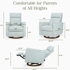 Willa Plus Power Glider Recliner with Power Headrest