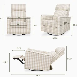 Willa Plus Power Glider Recliner with Power Headrest