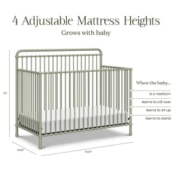 Winston 4 in 1 Convertible Crib
