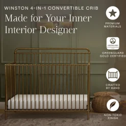 Winston 4 in 1 Convertible Crib