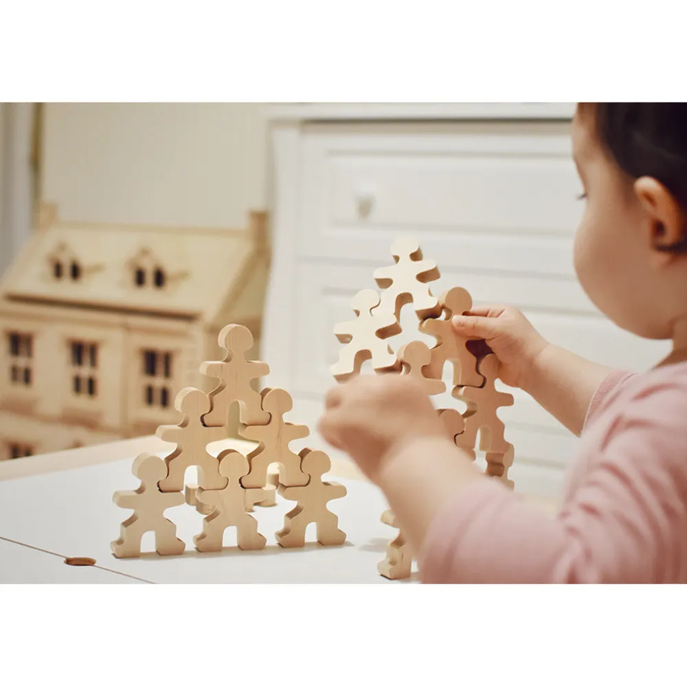 Wooden Toy Stacking Set