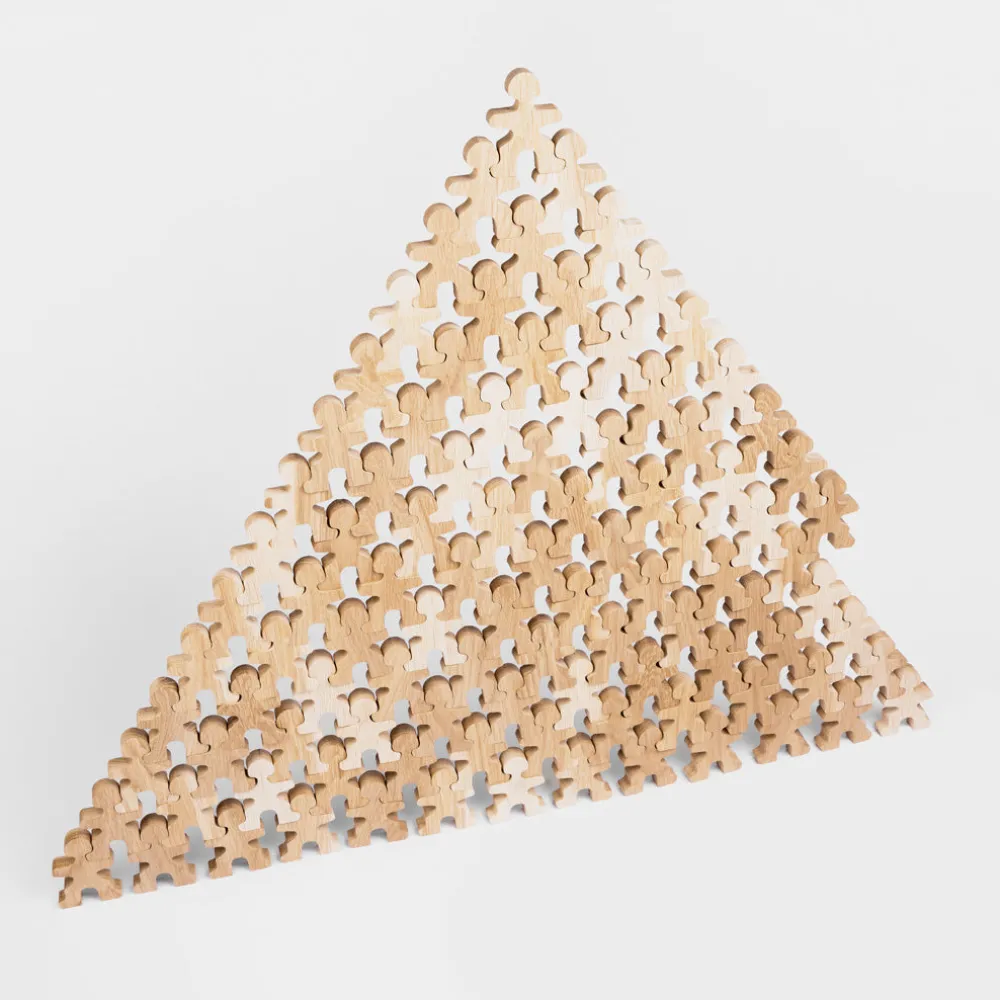 Wooden Toy Stacking Set