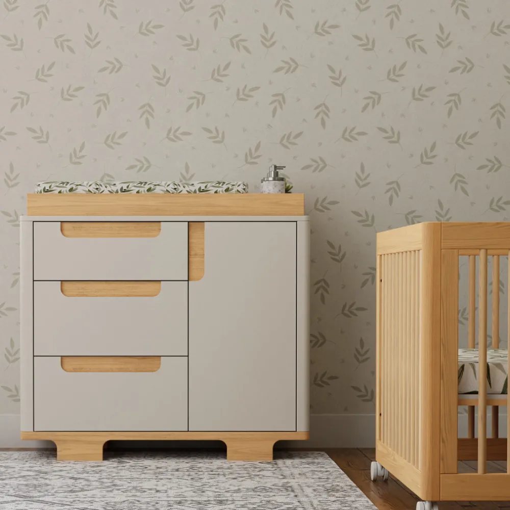 Yuzu 3-Drawer Compact Changer Dresser with Removable Changing Tray (41")