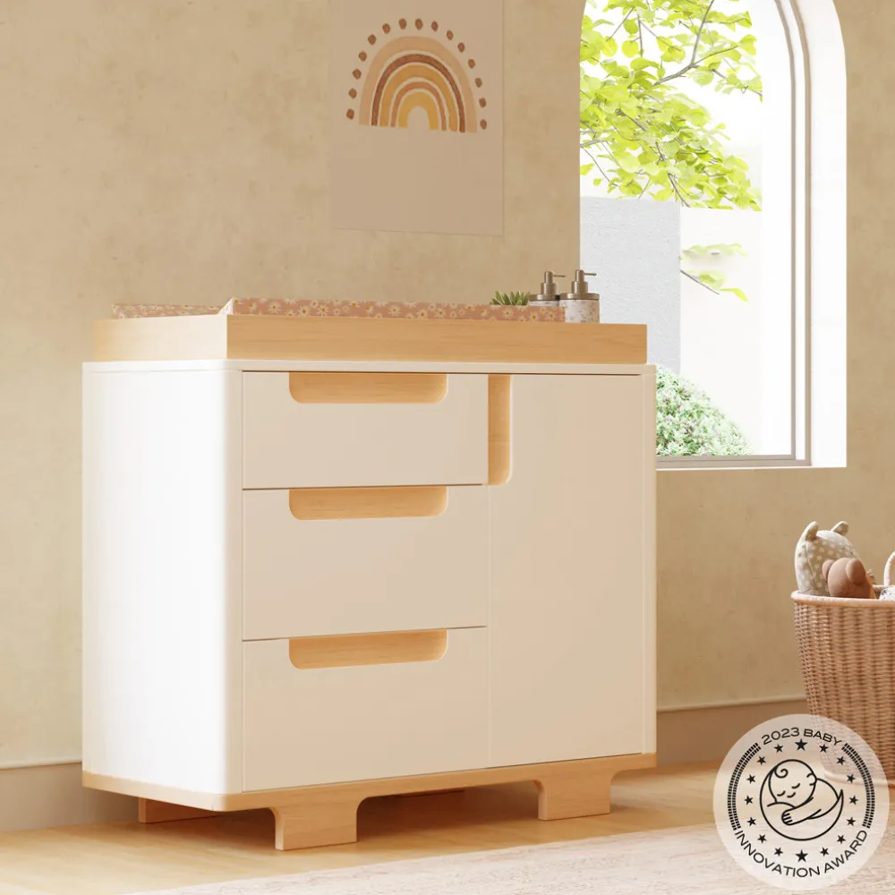 Yuzu 3-Drawer Compact Changer Dresser with Removable Changing Tray (41")