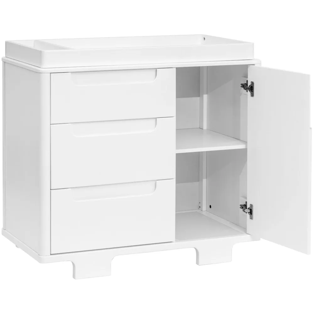 Yuzu 3-Drawer Compact Changer Dresser with Removable Changing Tray (41")