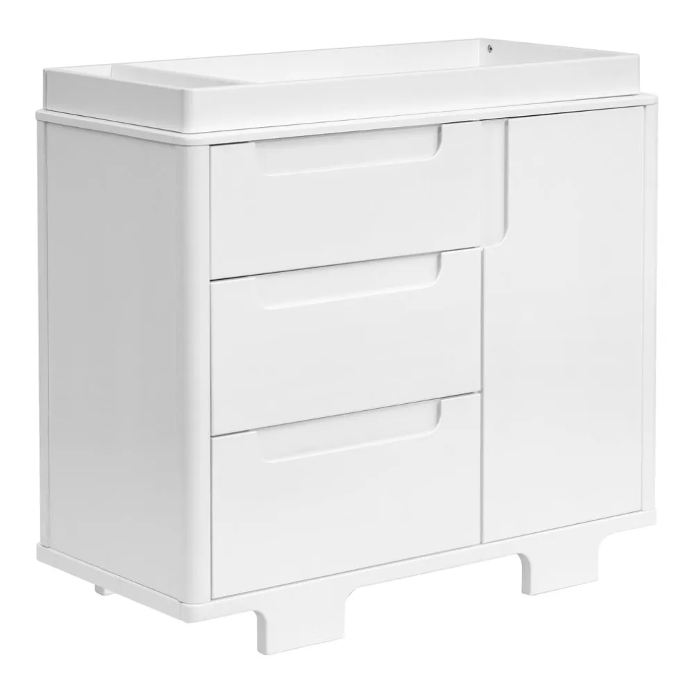 Yuzu 3-Drawer Compact Changer Dresser with Removable Changing Tray (41")