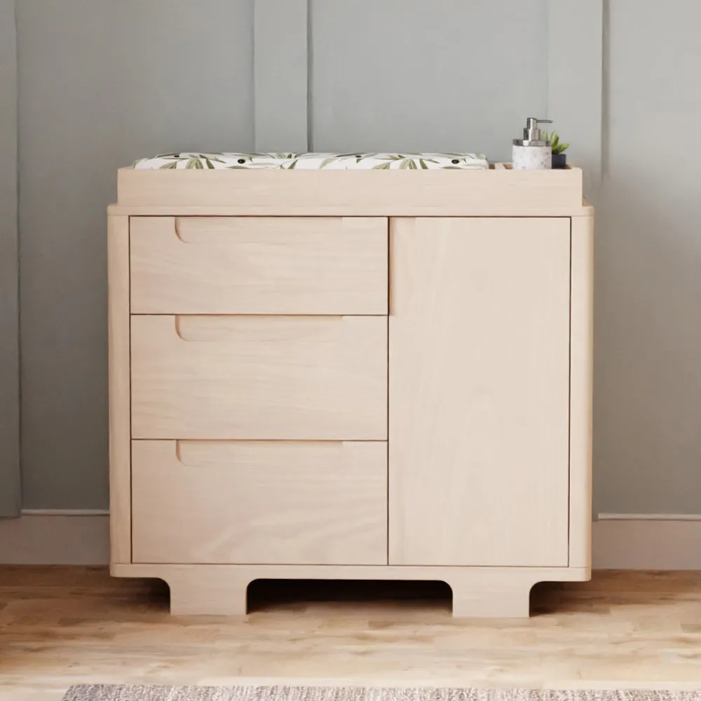 Yuzu 3-Drawer Compact Changer Dresser with Removable Changing Tray (41")
