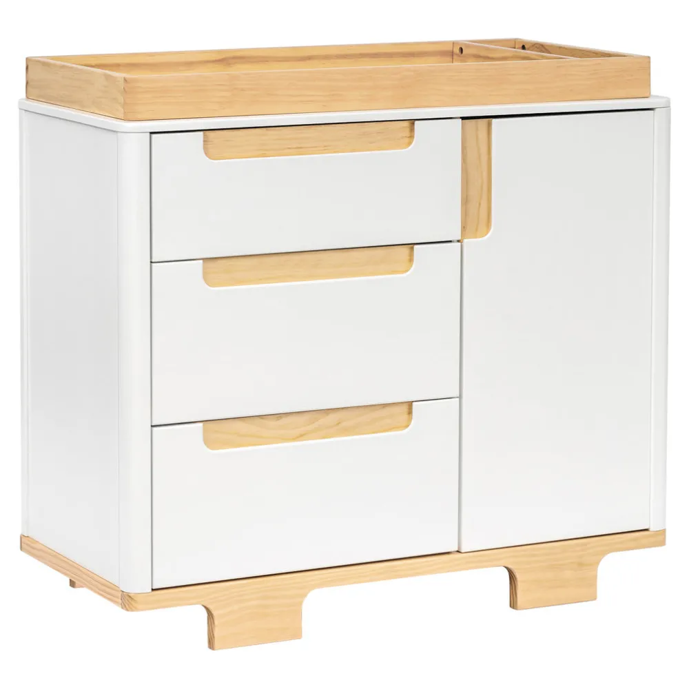 Yuzu 3-Drawer Compact Changer Dresser with Removable Changing Tray (41")