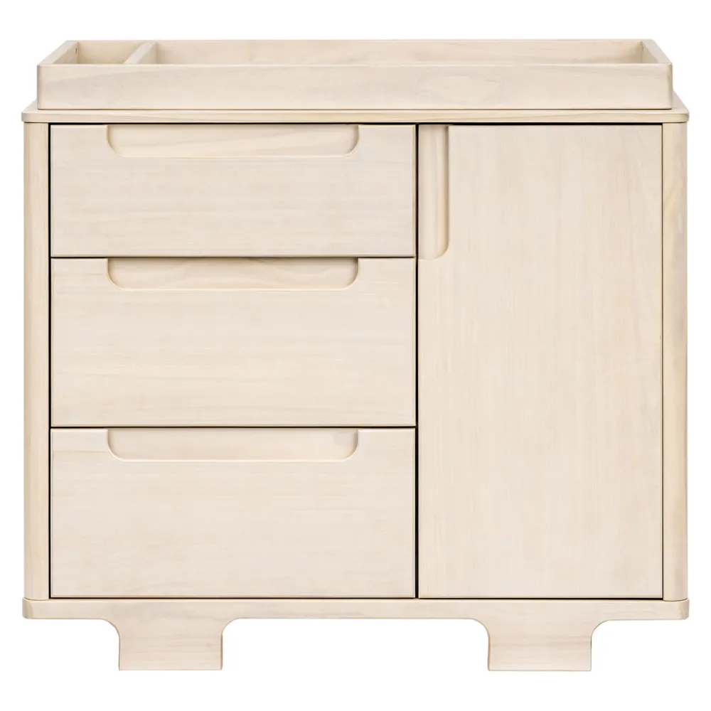 Yuzu 3-Drawer Compact Changer Dresser with Removable Changing Tray (41")