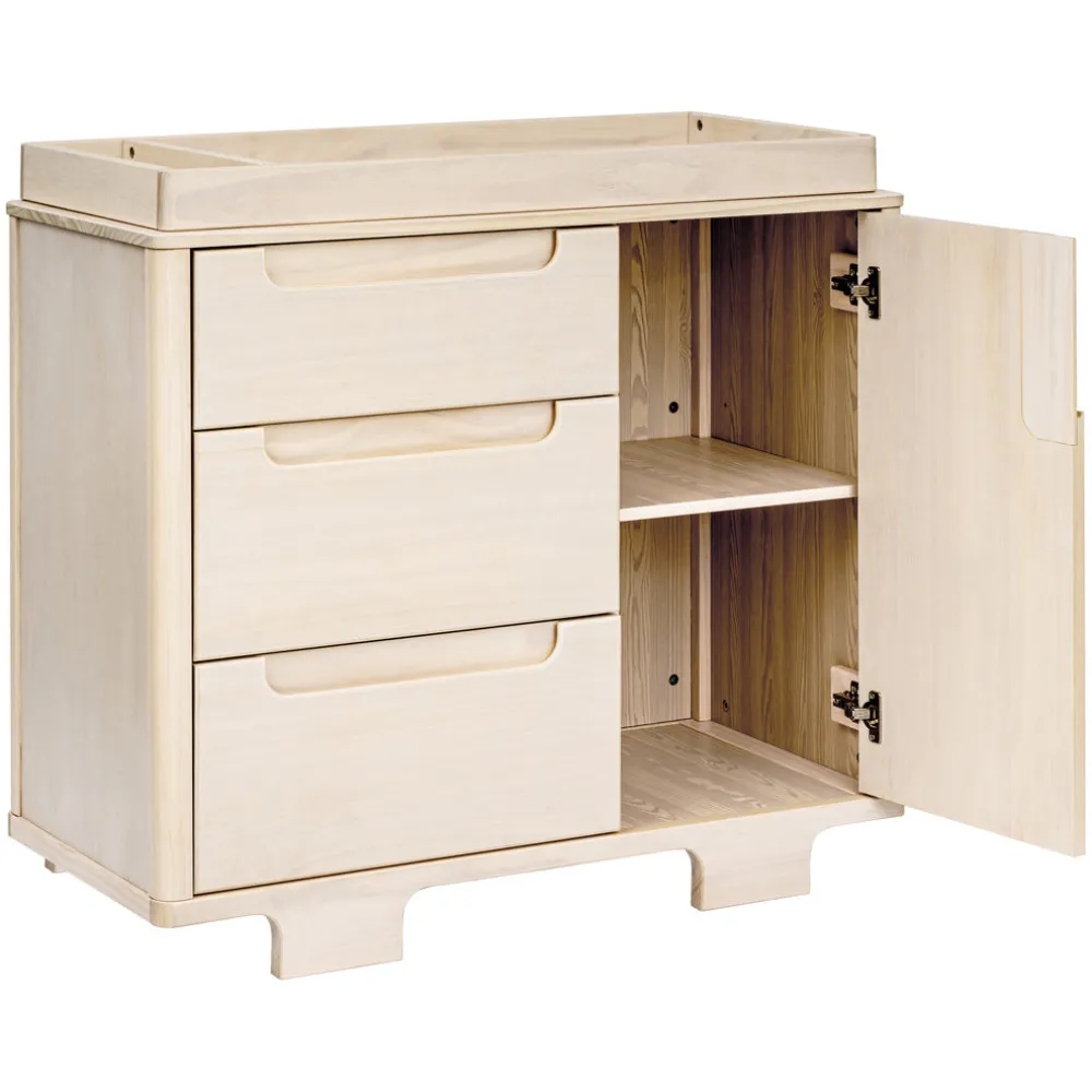 Yuzu 3-Drawer Compact Changer Dresser with Removable Changing Tray (41")