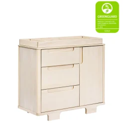 Yuzu 3-Drawer Compact Changer Dresser with Removable Changing Tray (41