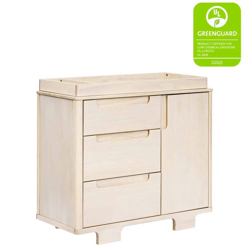 Yuzu 3-Drawer Compact Changer Dresser with Removable Changing Tray (41")