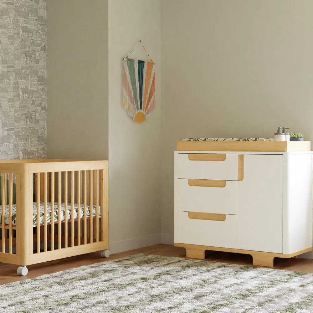 Yuzu 3-Drawer Compact Changer Dresser with Removable Changing Tray (41")
