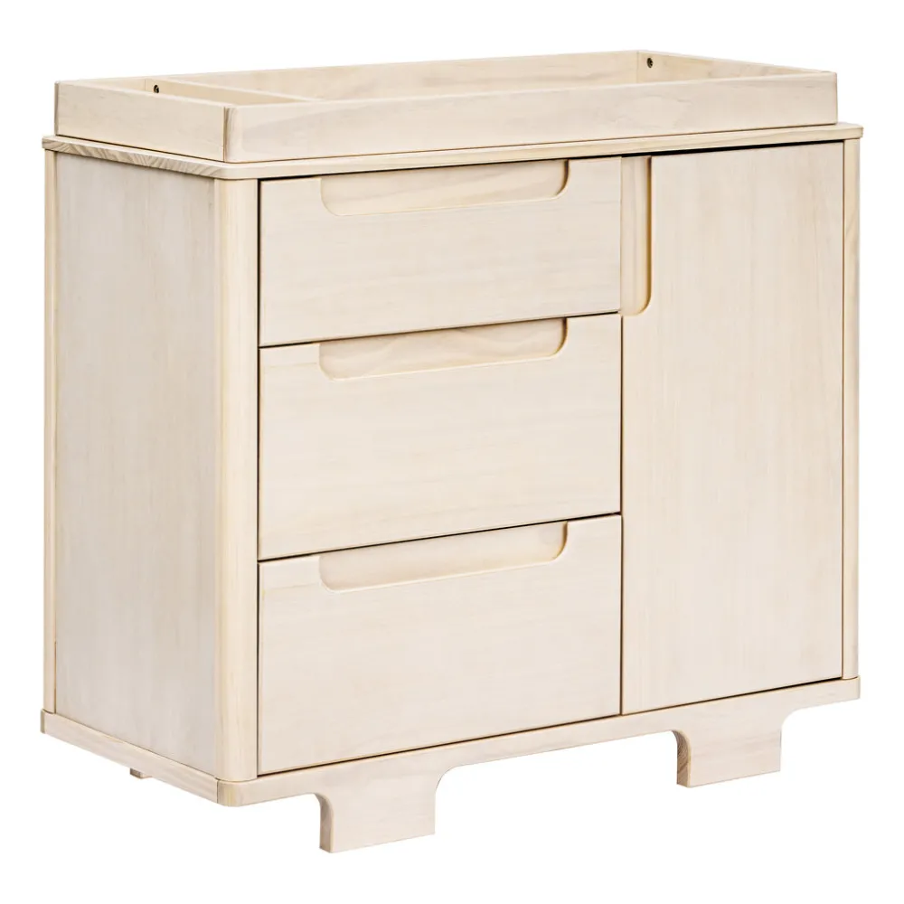 Yuzu 3-Drawer Compact Changer Dresser with Removable Changing Tray (41")