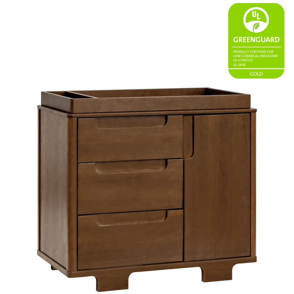 Yuzu 3-Drawer Compact Changer Dresser with Removable Changing Tray (41")