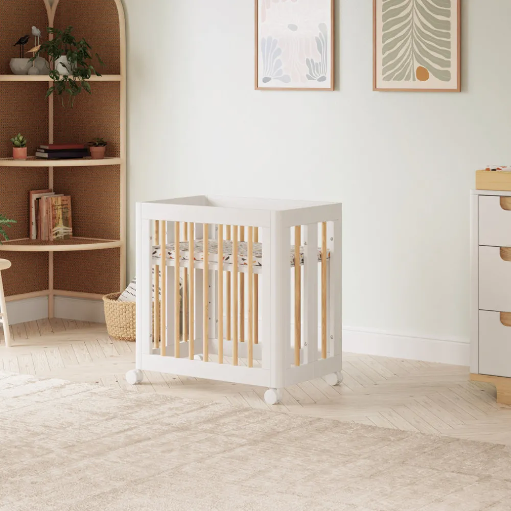 Yuzu 8-In-1 Convertible Crib With All Stages Conversion Kits