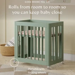 Yuzu 8-In-1 Convertible Crib With All Stages Conversion Kits