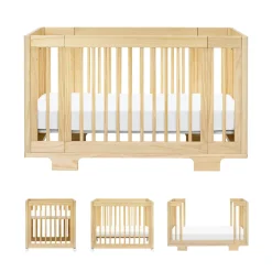 Yuzu 8-In-1 Convertible Crib With All Stages Conversion Kits