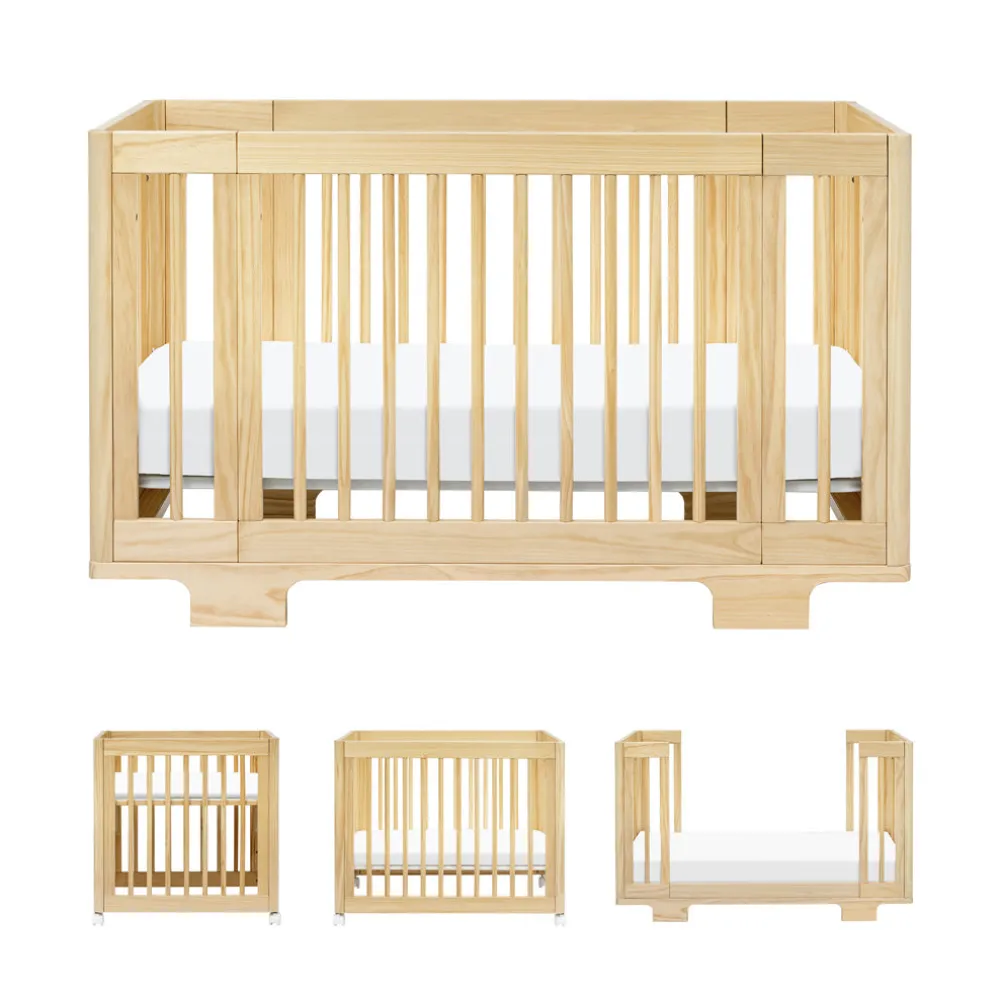 Yuzu 8-In-1 Convertible Crib With All Stages Conversion Kits