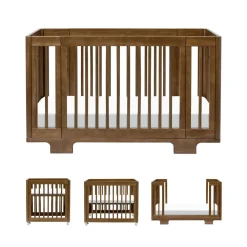 Yuzu 8-In-1 Convertible Crib With All Stages Conversion Kits